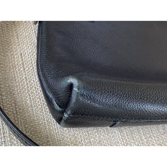 Lamarthe Paris vintage leather black crossbody bag - Picture 10 of 14